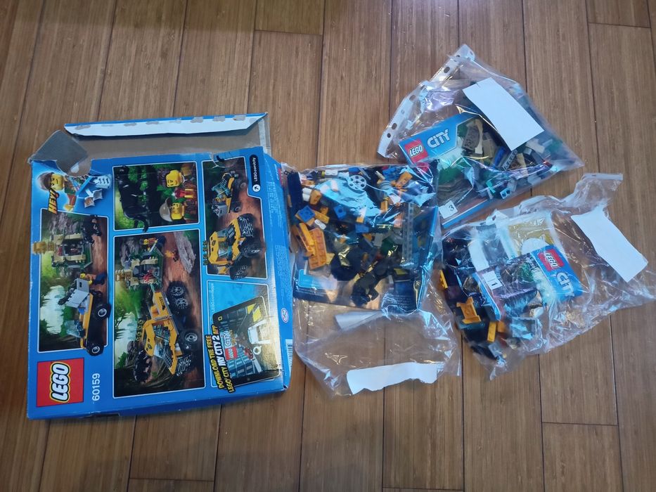 LEGO 60159 CITY Misja półgąsienicowej terenówki