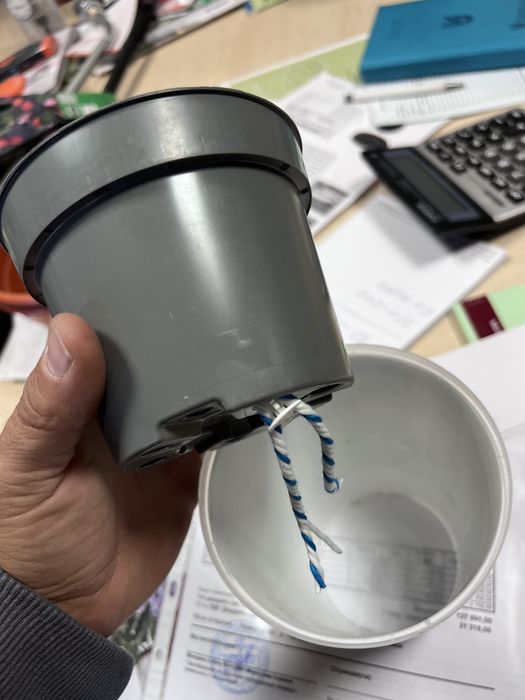 Горщик з капілярним поливом