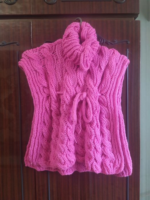 ПОНЧО на девочку 3-5 лет