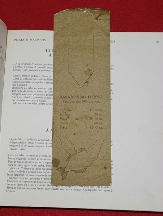 Livro Receitas Escolhidas Maria de Lurdes Modesto