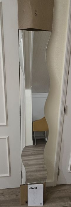 Espelho ondulado krabb ikea novo