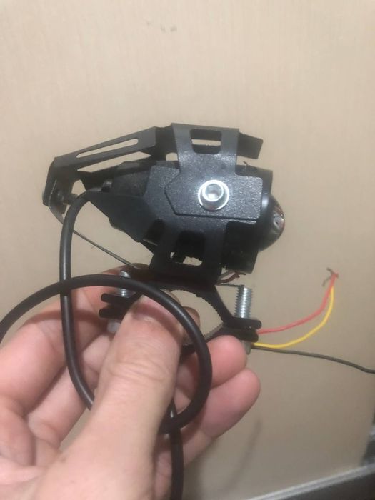 Доп свет линза на скутр мото вело