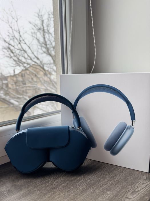 AirPods Max (Sky Blue with blue headband) Оригінальні