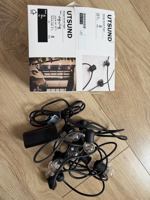 Lampki łańcuch świetlny Utsund ikea