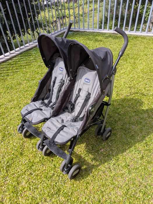 Chicco Twin Stroller with Cane-Type Frame505760209615595521