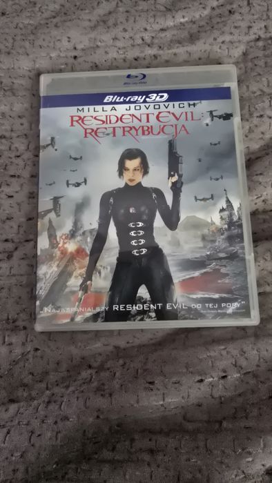 Resident Evil Retrybucja Bluray plus Bluray 3D
