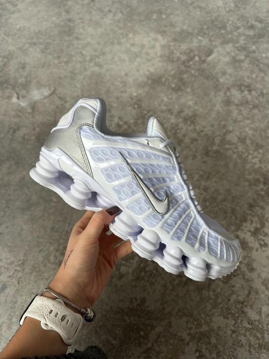 Кросівки Shox TL White Metallic Silver