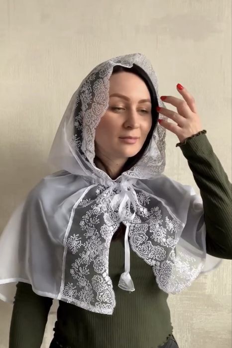 Палантин хустка на хрещення