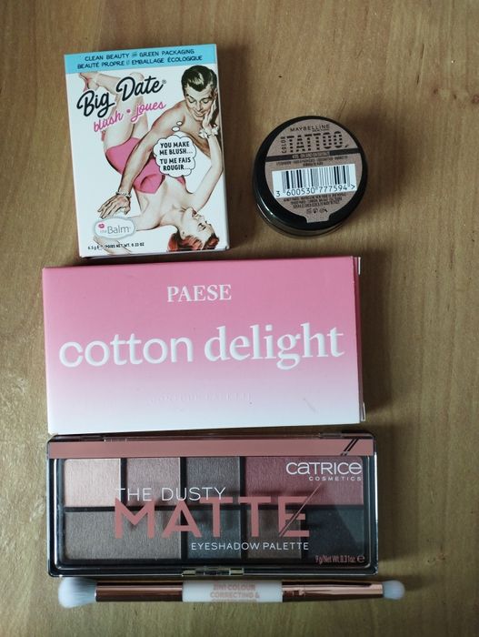 Косметичний набір палетка тіні рум'яна