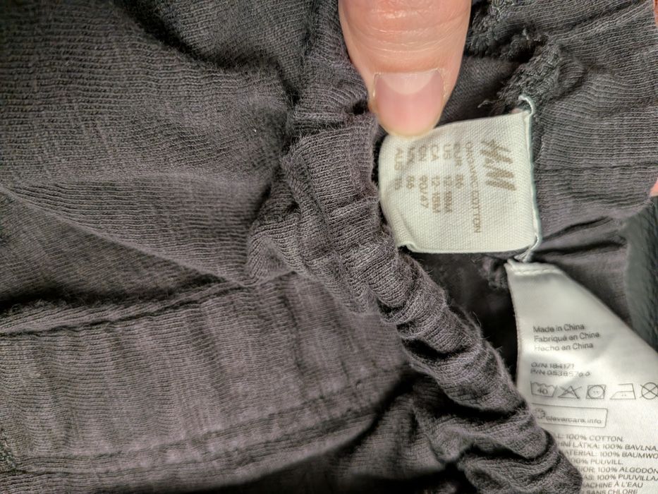 Spodnie baggy h&m  dla chłopca r.86