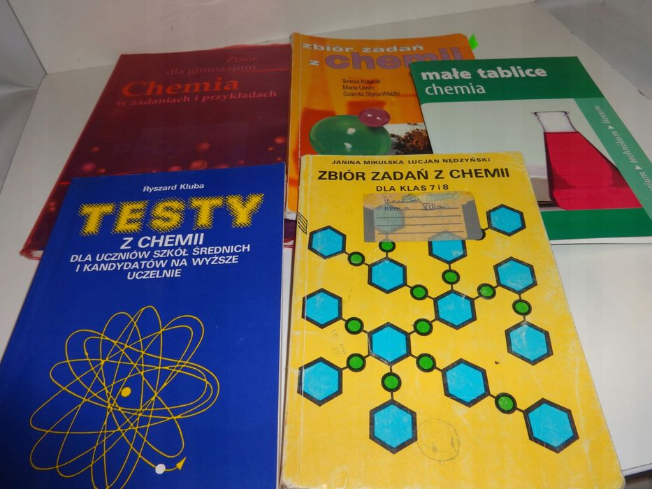 Zbiór zadań Małe tablice Testy Chemia Kulawik *
