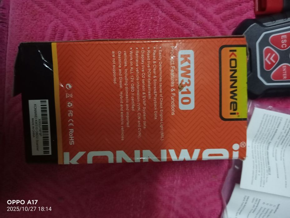 Aparelho OBD ll + EOBD