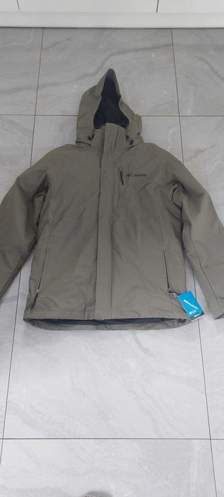 Kurtka 3w1 Columbia Element Blocker III Interchange Jacket stone green M