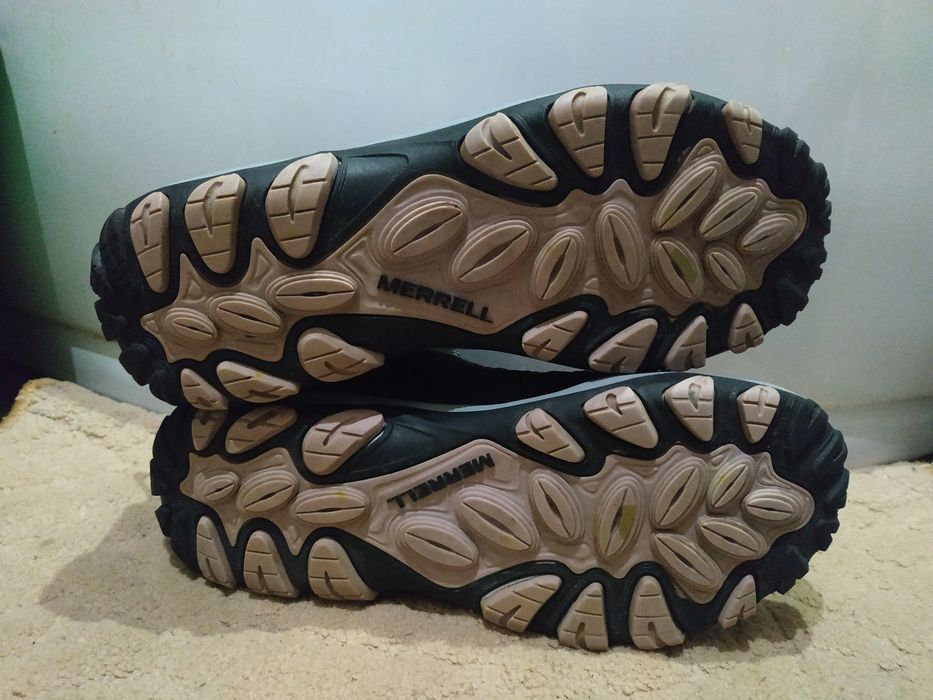 Женские кроссовки,ботинки merrell gore-tex водонепроницаемые black originals