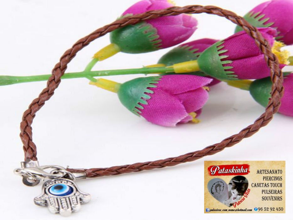 pulseiras Hamsã contra inveja e mau olhado