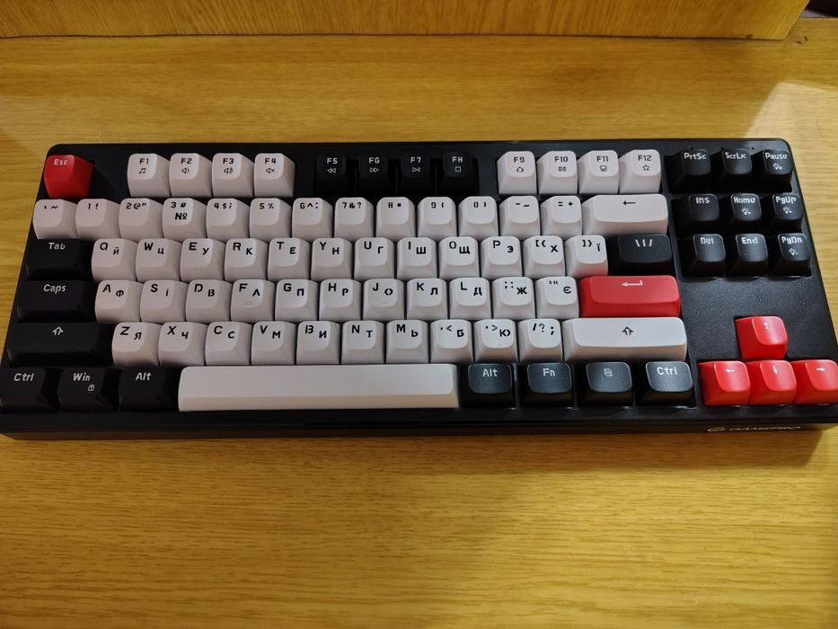 Gamepro gk580 ігорова клавіатура tkl формату