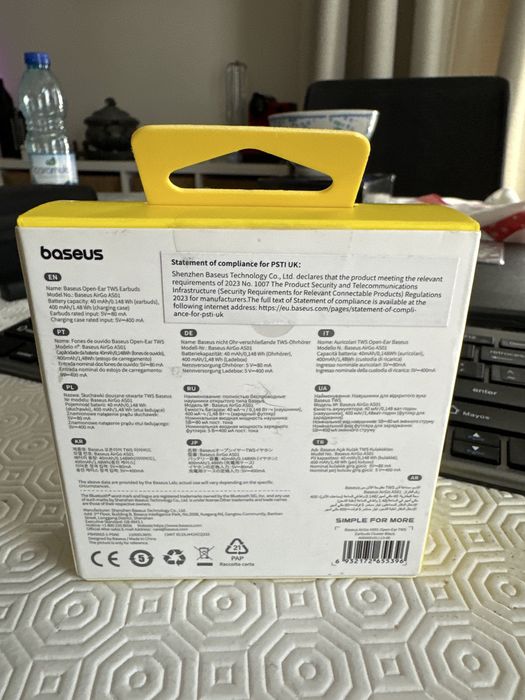 Auriculares Baseus AirGo