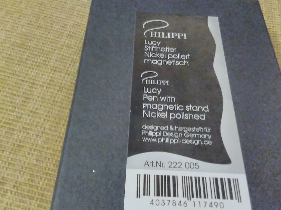 Caneta c/ suporte íman escritório