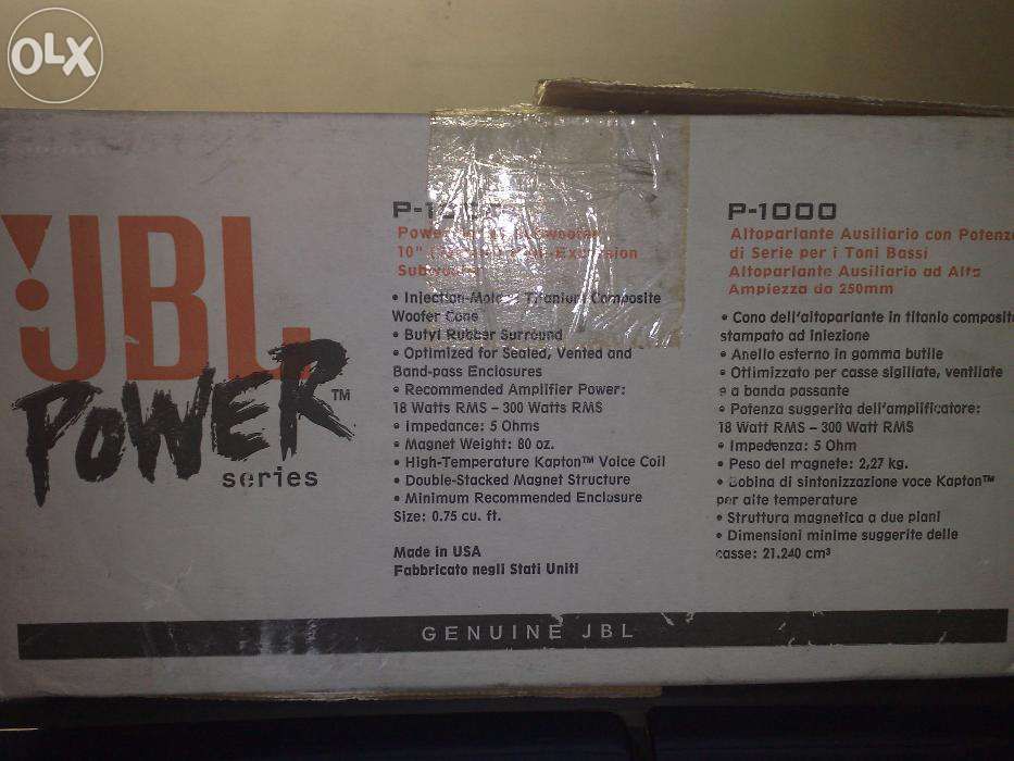 Subwoofer JBL 300W Novo