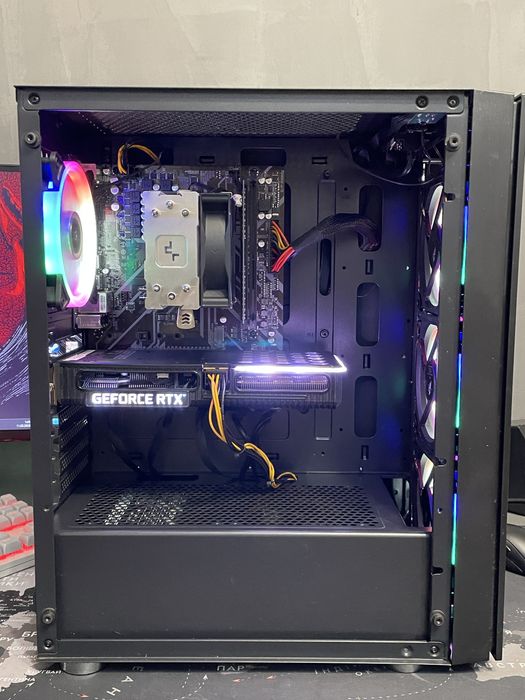 RTX 3060 Ti | R5 3600 | 16GB DDR4 | 120GB + 1TB | 550W Ігровий ПК