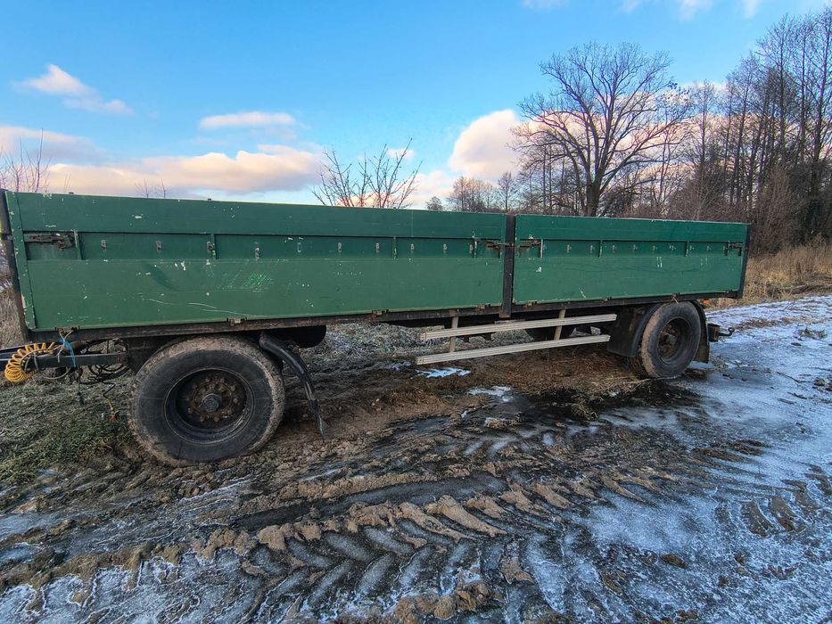 Man 18-272 wywrotka wraz z przyczepą komplet