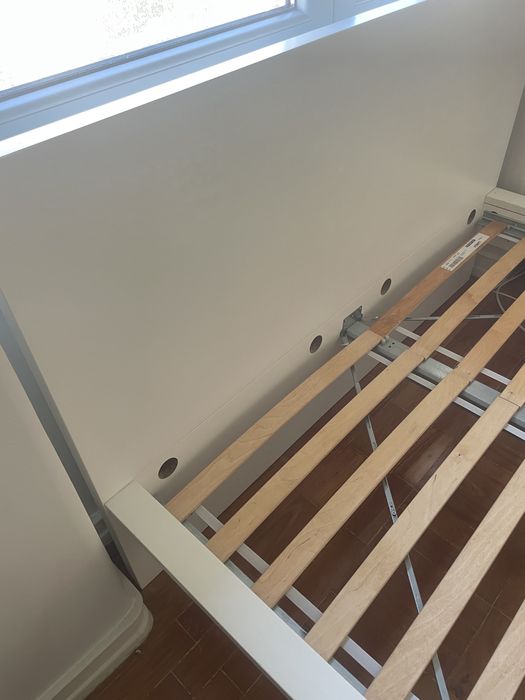 Cama + Estrado + 2 Gavetas de Arrumação IKEA