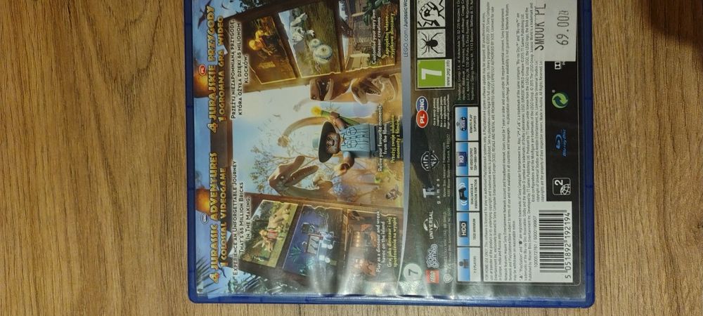 Gra LEGO Jurassic World ps 4