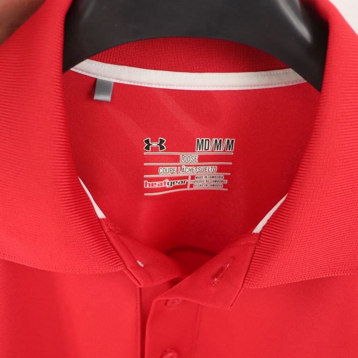 Чоловіча POLO Футболка Under Armour Red
