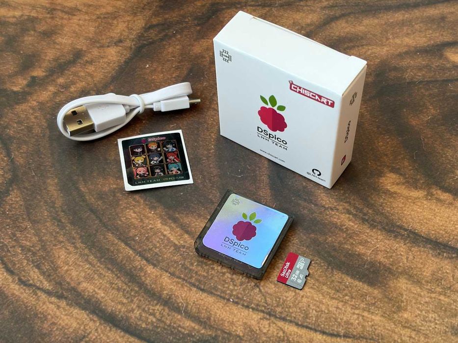 Картридж DSpico (аналог R4) для Nintendo DS + microSD 32GB SanDisk