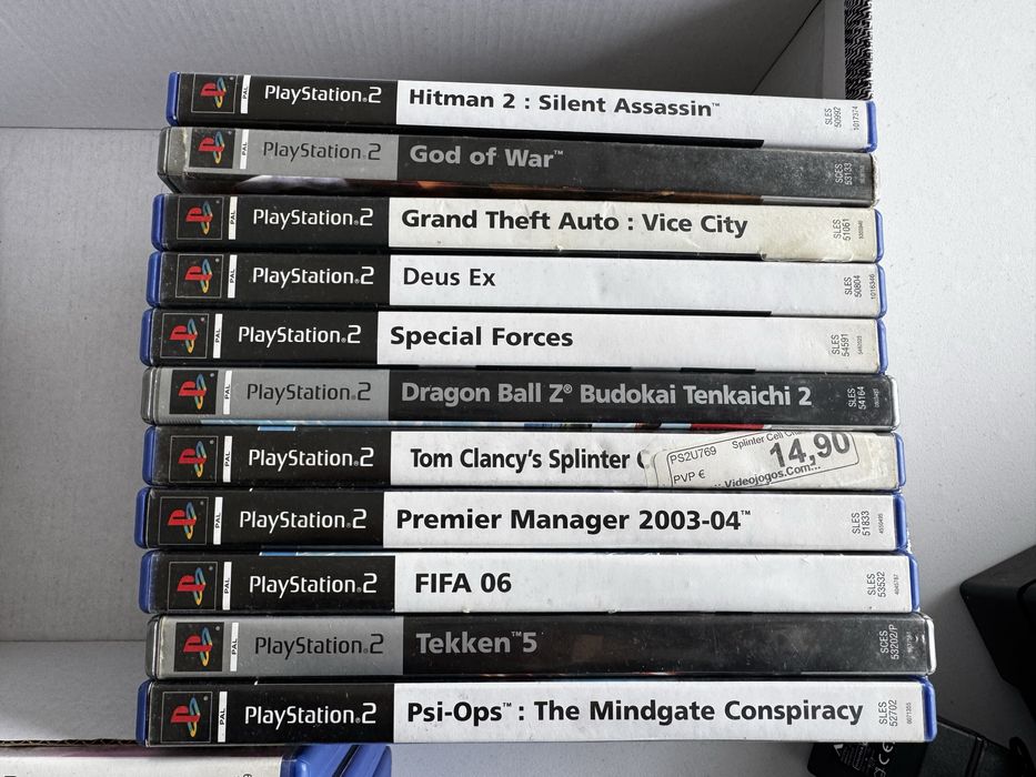 Jogos playstation2 e Sega Saturn- valores apartir de 5€