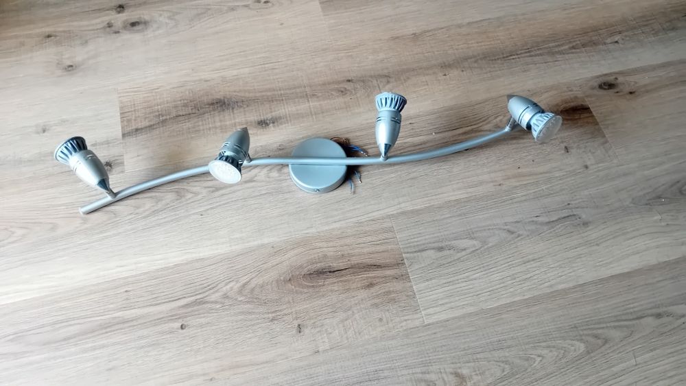 Candeeiro de teto  com 2 lâmpadas led