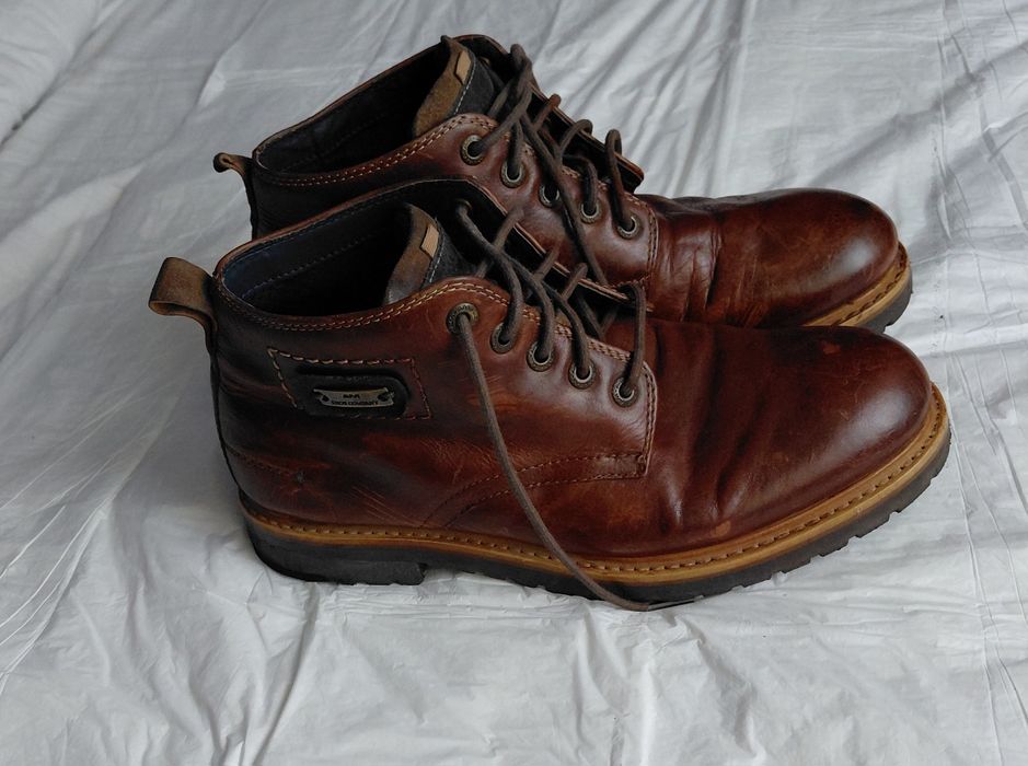 ботинки AM SHOE COMPANY. кожа размер 40