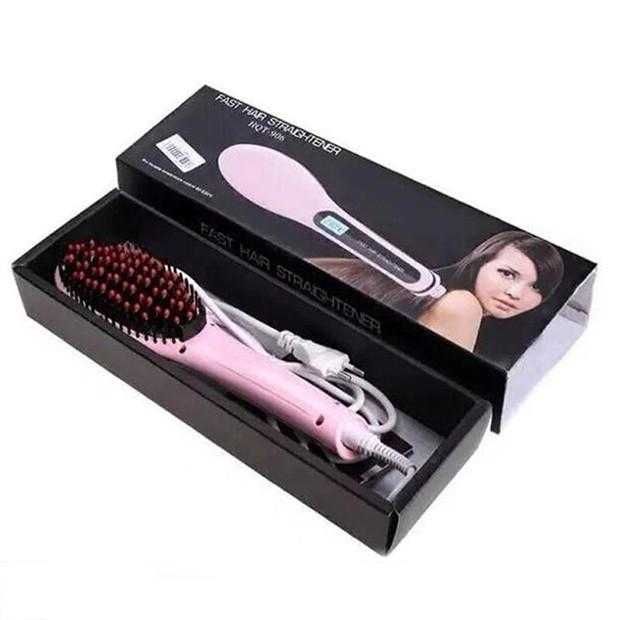 Гребінець випрямляч Fast Hair Straightener HQT-906 для волосся (245TD)