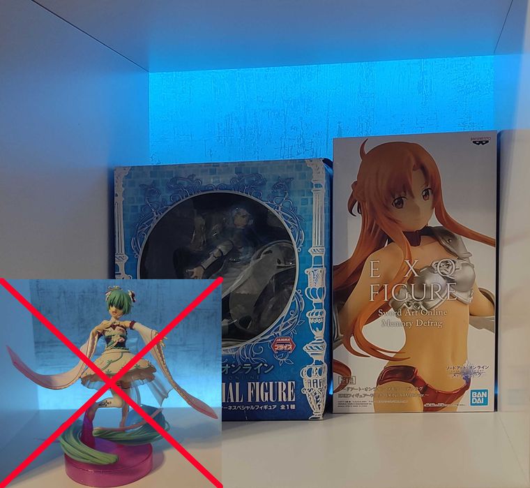Розпродаж аніме фігурок (SAO, Evangelion, Fate, Naruto та інші)