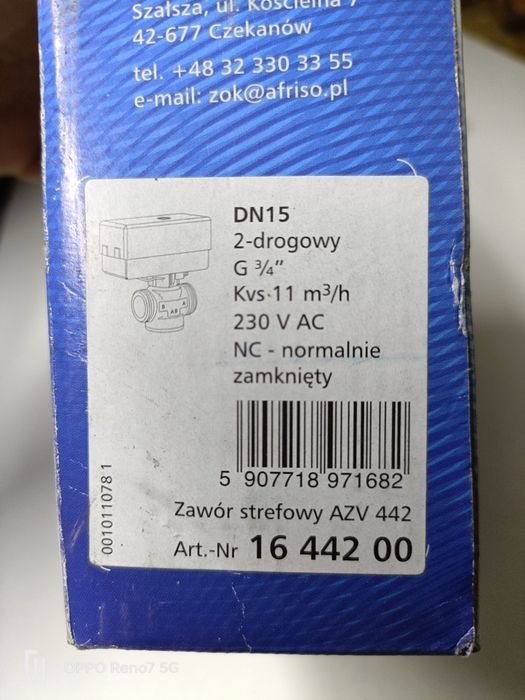 Zawór 2drogowy odcinający