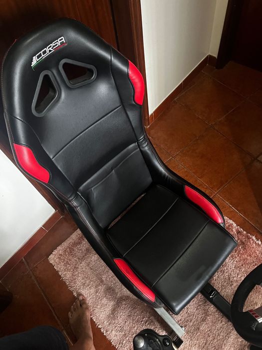 Simulador logotech G27 - Playseat + Volante + cambio + travao de mao