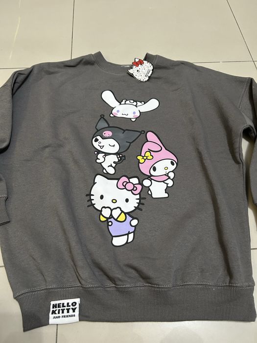 Bluza Hello Kitty 146/152 Kuromi Cinnamoroll My melody Pepco grafitowa
