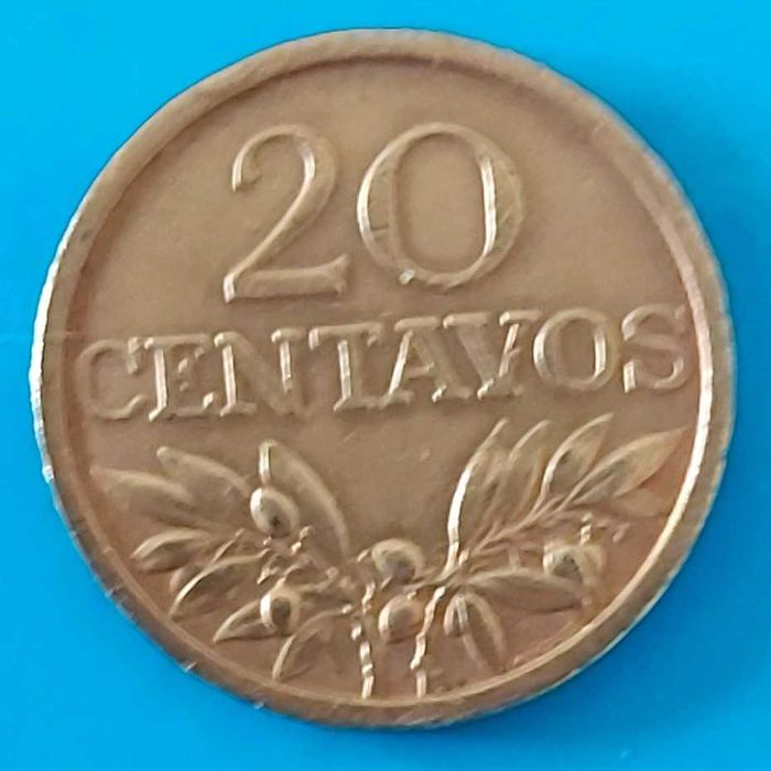 20 Centavos de 1970, Republica Portuguesa