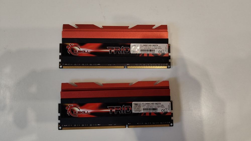 Оперативная память G.Skill Trident X DDR3 2x8(16gb) 2400 MHz