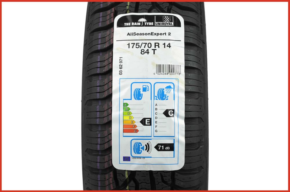 Opony całoroczne 175/70R14 84T AllSeasonExpert 2 UNIROYAL - 4 sztuki