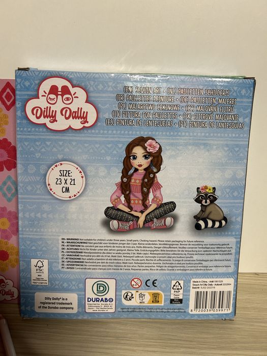 Zestaw kreatywny SEQUIN ART – Dilly Dally  nr.7363