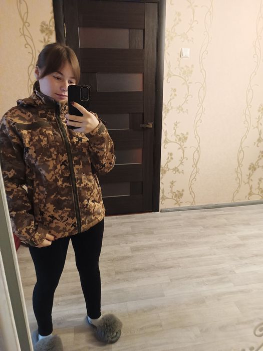 Тактична куртка Softshell піксель, XS