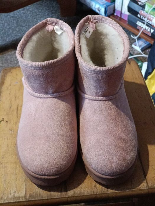 Śniegowce ocieplane dziewczęce r.34