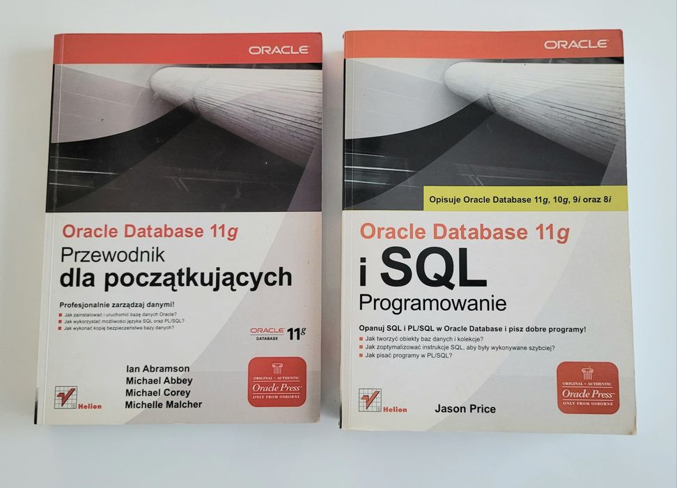 Oracle Database 11g Przewodnik i Programowanie