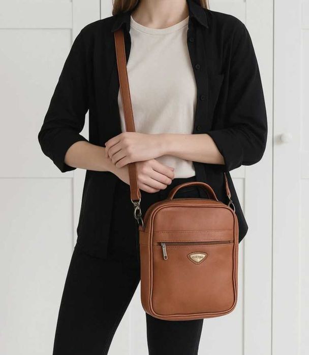 Harold's Country skórzana listonoszka vintage