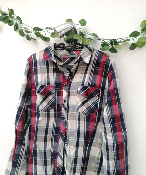 Camisa Axadrezada Multicolorida