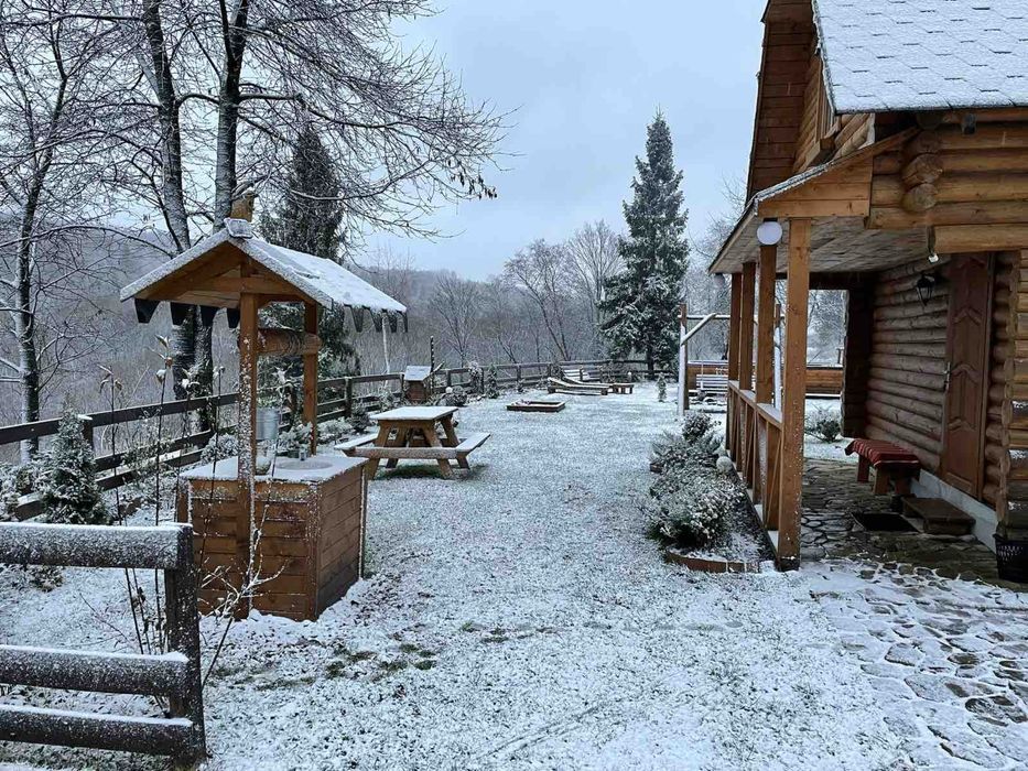 Відпочинок в Карпатах "ВИСОКИЙ БЕРЕГ "будинок, Чан,басейн,баня.