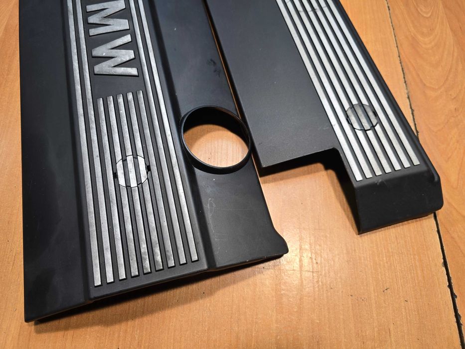 BMW E46 E39 E60 E53 E83 Osłona Pokrywa Silnika Górna M54 KOMPLET