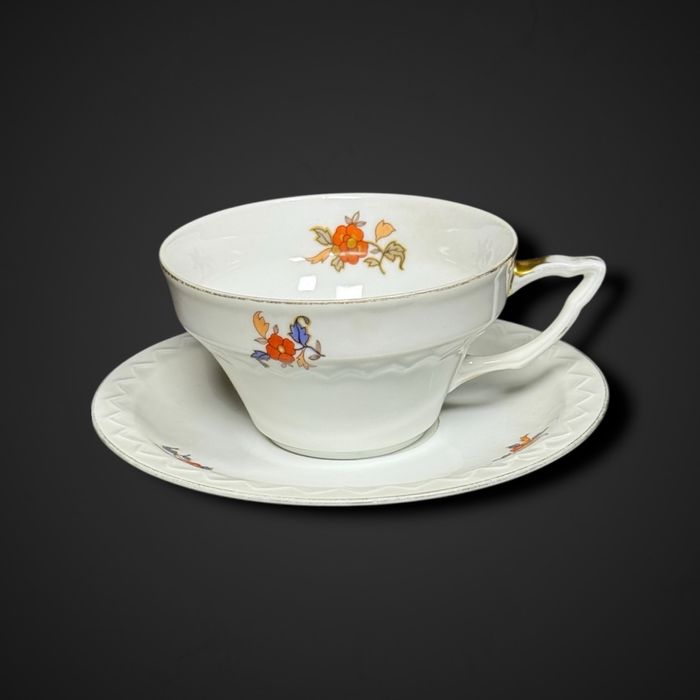 Filiżanka ze spodkiem porcelanowa Sorau Astoria b5/102620