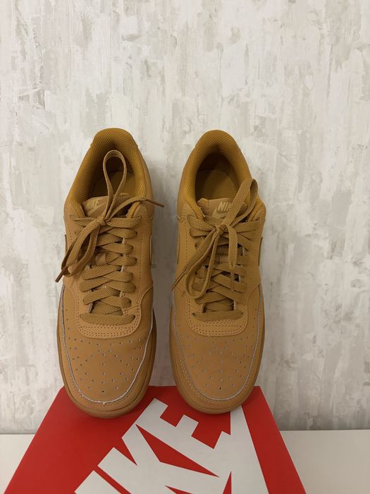 Sapatilhas Nike Air Force 1 '07 Wheat / Flax (tom caramelo)